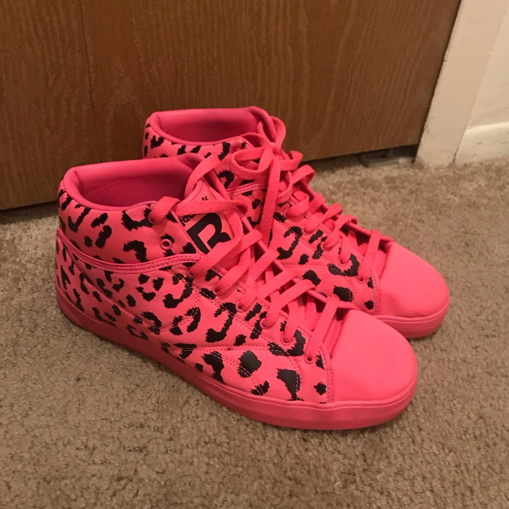 Reebok Leopard Print Sneakers